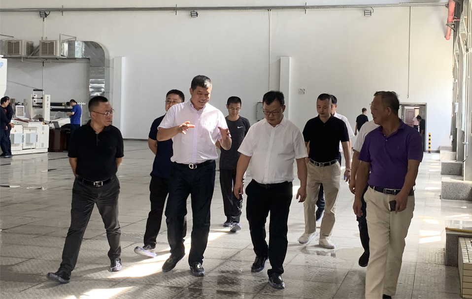 福清市代市长张新怿一行辅导 光临USDT数字钱包新资料科技工业园参观调研